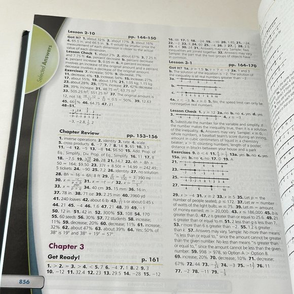 High School Math Algebra 1 Student Edition Prentice Hall Hardcover 2011 - Picture 16 of 16